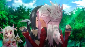 Illya is definitely shocked, jealous and disturbed by Kuro stilling Miyu's first kiss.