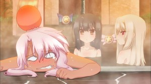 Kuro got a taste of Illya's dark side.