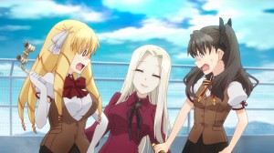 Guess who shows up this time? Yep, it's Irisviel again!