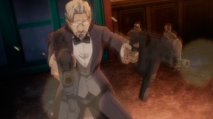 Yep, even the Butler is surpassing the badass levels of Kiritsugu.