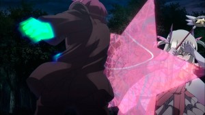 Obviously, Illya couldn't land an attack on Bazett.