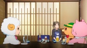 Yep, the mascots probably go to that restaurant just to see Takami.