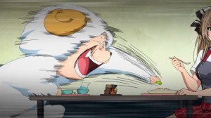 Yep,he just slipped a magic bean to get Isuzu to reveal her feelings.