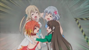 After working as a team, it seems that they are finally getting along with each other.