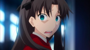 Rin can make the same expressions like her father.