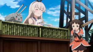 I wonder why did Shimakaze entered the contest in the first place.