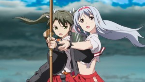 After realizing Kaga's words, Zuikaku with Shoukaku by her side finally launch her planes.