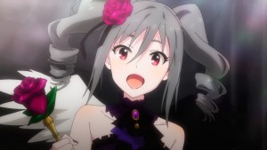 She looks very satisfied with her debut.