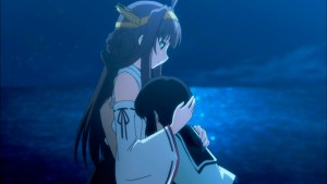 When Fubuki is depressed, at least Kongou is here to comfort her.