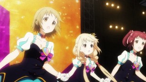 Yep, Anzu is properly working this time around. Maybe she enjoys being an idol. :p