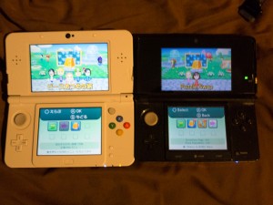 The new 3DS has a slightly larger screen than the predecessor.