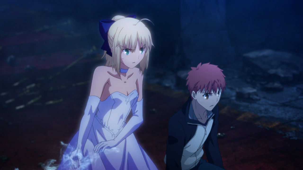 Fate/stay night Unlimited Blade Works - Episode 17 - Rin Shows How 