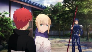 Given Lancer having a liking for Rin, he offers his services yet again.