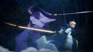 As expected, Assassin was at a huge disadvantage against Saber.