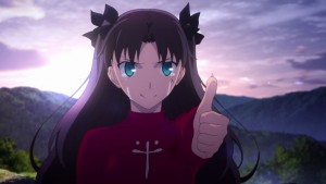 Rin gives this battle a thumbs up.
