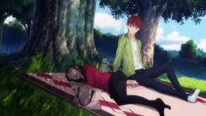 While Rin doesn't kiss Shirou, at least she got to spend a lot of time with him.