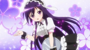 Still, she is really pretty in any outfit, especially with her hair down.