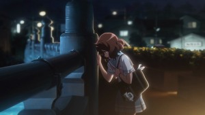 It appears that she got upset by Taki now having her play the part she has trouble on during ensembles.