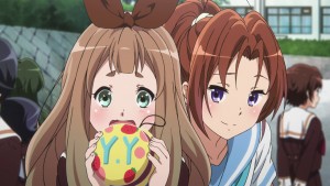 It's clear that Natsuki is doing it on purpose now. ;)