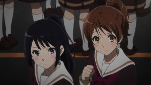 Reina now has her hair in a ponytail like Kumiko.