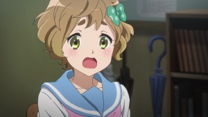 Although Sapphire looks somewhat upset, thankfully she gotten over it before auditions.