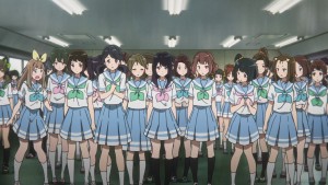 Everyone is surprised that Reina got the solo part.