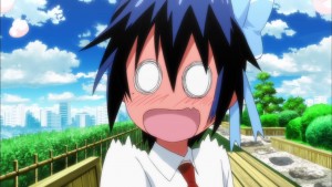 Considering how flustered Tsugumi becomes when it comes to Raku, it's quite obvious that she is interested in him.