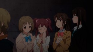 It seems that the girls are upset by Mishiro's decision.