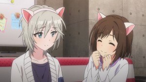 Yep, Anya always look adorable with cat ears. She should wear them all the time.