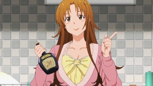 Kazue convinced Kozue to drink for the first time. That is the first.