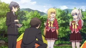 It seems that nobody cares about the vegetables that Yuu picked.