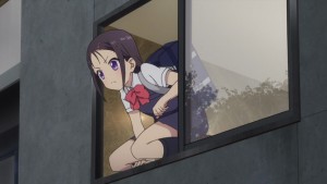 She escaped successfully without being detected.