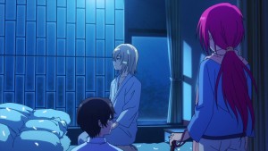 With her voice, she managed to restore Kazuki's santity just like that.