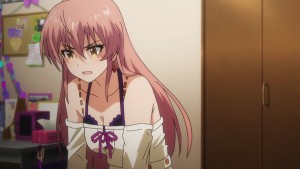 Mika feels down all the sudden. I wonder why...