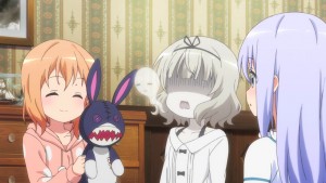 It seems that Sharo is not good with ghosts at all, more so if they are rabbits.