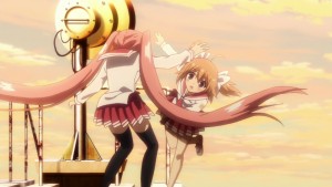 Maybe not since she managed to get her gun back for a short moment before it got taken back.