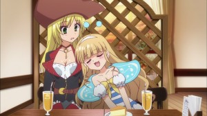 In a surprising turn of events, Kirin wins the battle. Still, Raika still have a very attractive appearance, especially with her hair let down.