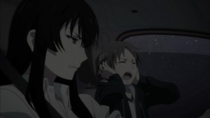 This is what you get from taking away the skull she wanted to keep aside from not getting any shrimp.