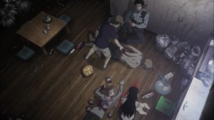 Aside from the culprit being some drugged up guy, Shoutaro shows that he is not weak at all.