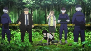 Since the police is useless every time Sakurako starts investigating, it makes me wonder why Shoutaro bothered calling them.