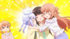 Cocoa is upset now that Mocha cuddled all her friends.