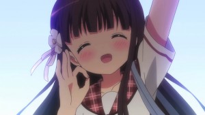 Yep, luck is by her side this time.