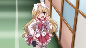 Kirin uses charm. It's not effective, until Akari convinced Raika to accept it.