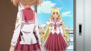 As expected, Akari's cuteness and ditzy personality got Urara blushing.