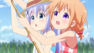 Cocoa and Chino finally get bonding time they deserve.