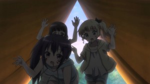 Cocoa now gets a taste of the prank Chino experienced for falling asleep.