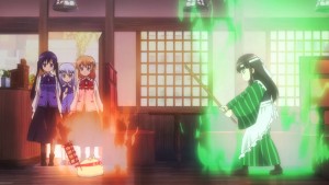 Tippy can't stand it anymore and wants to fight, but Chiya is the challenger instead.