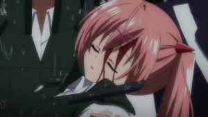 With Aria unconscious, what will Akari do?