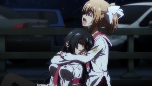 Despite Shino's sacifice to protect her love interest, Akari. Sadly, Akari will still be oblivious towards her feelings.