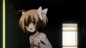 After finding out that she can kill like an assassin. Akari is filled with angst.